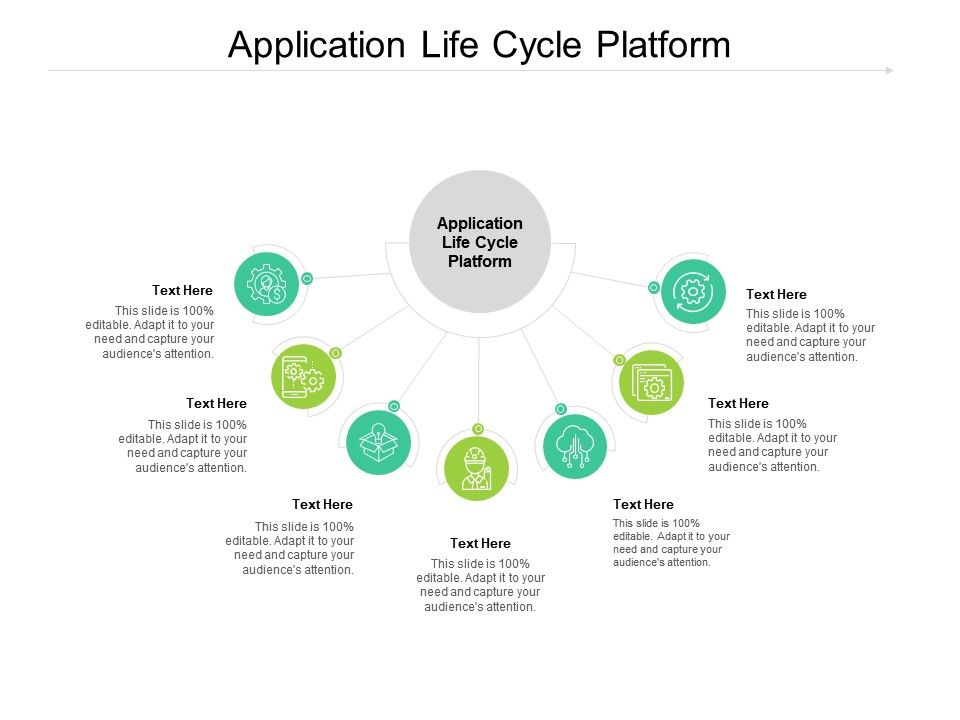 Application life cycle platform ppt powerpoint presentation styles icons cpb