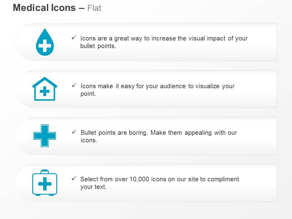 Blood bank medical house medical symbol treatment ppt icons graphics