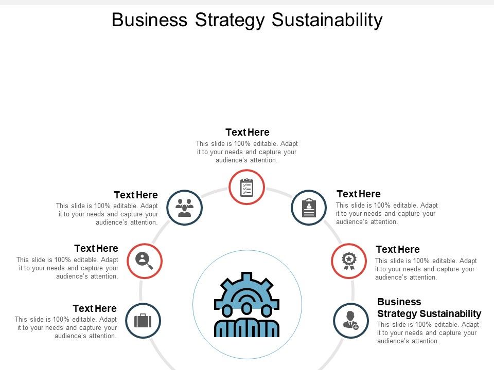 Business strategy sustainability ppt powerpoint presentation icon cpb