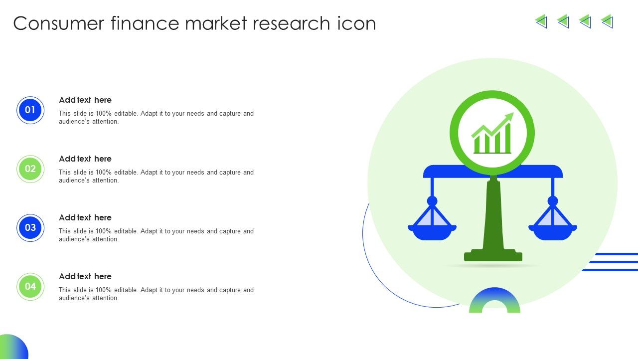 Consumer Finance Market Research Icon