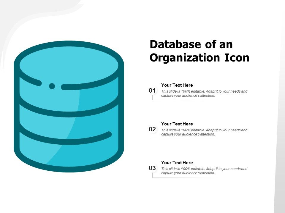 Database of an organization icon