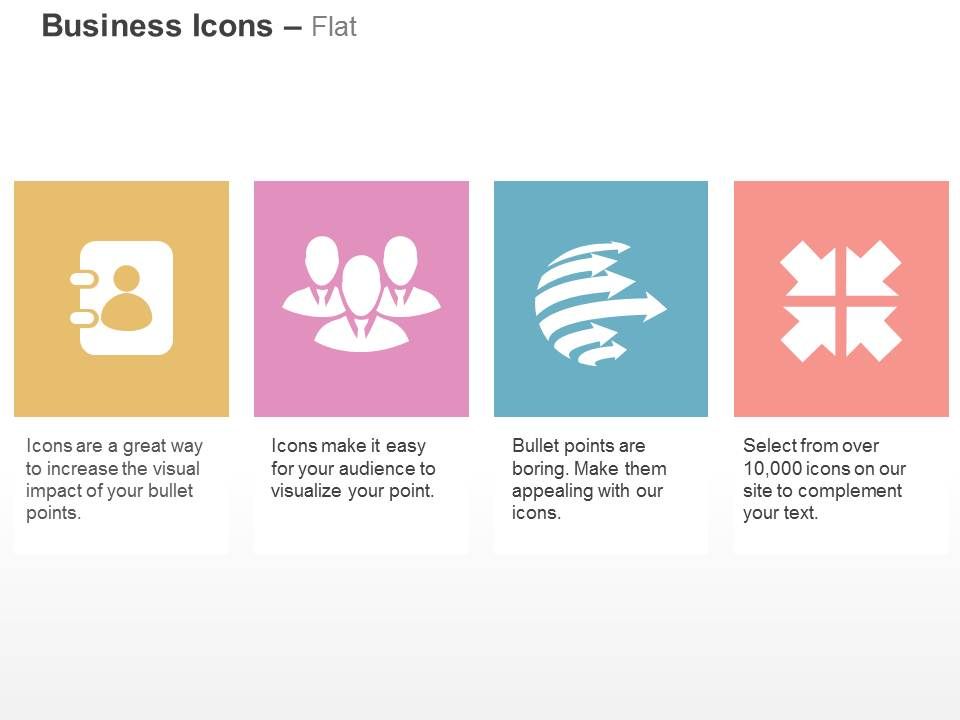 Diary team management global services directions ppt icons graphics