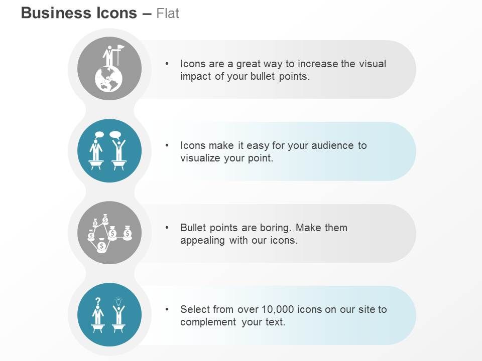 Global business success communication networking management ppt icons graphic