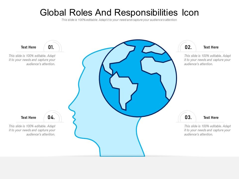 Global roles and responsibilities icon