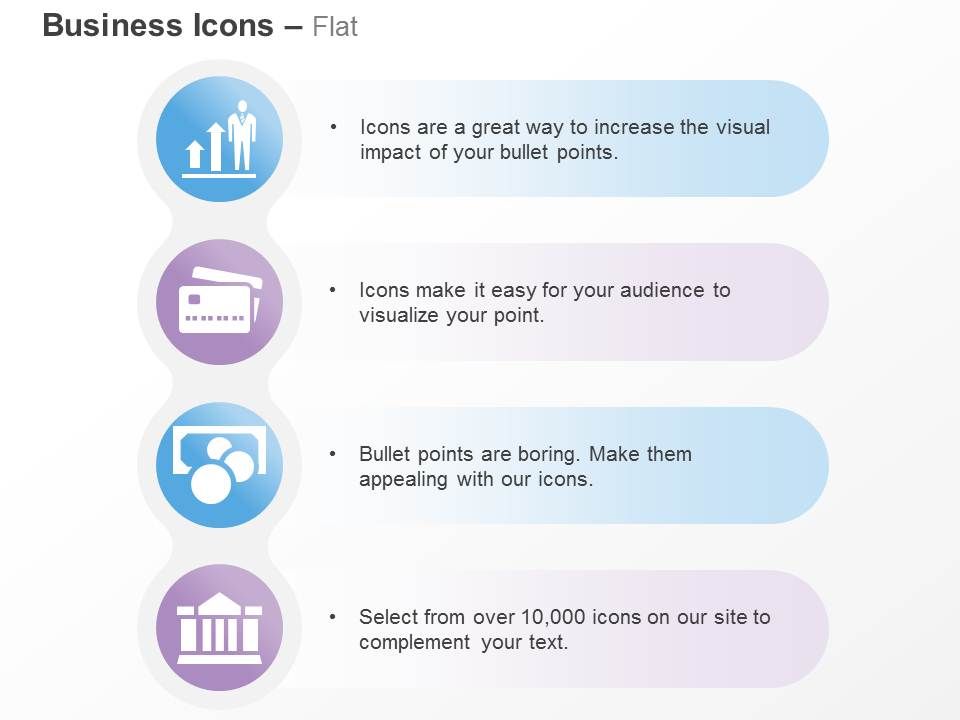 Growth graph management banking solutions ppt icons graphics