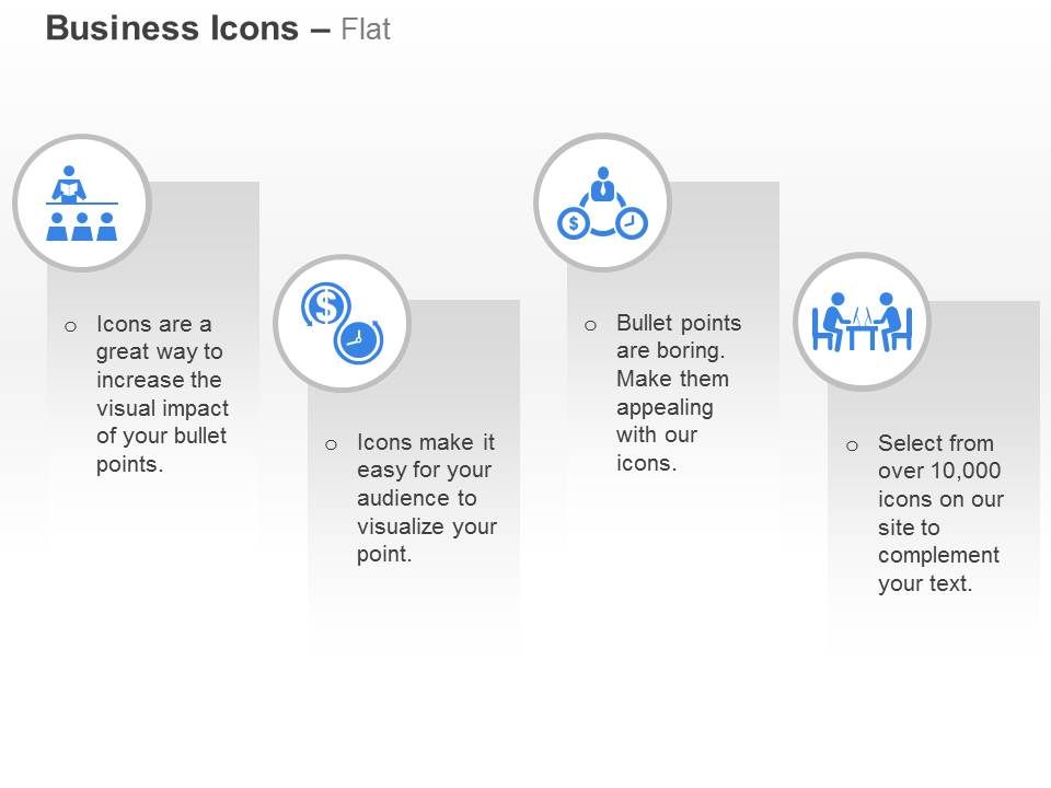 Leadership time management meeting lecture ppt icons graphics