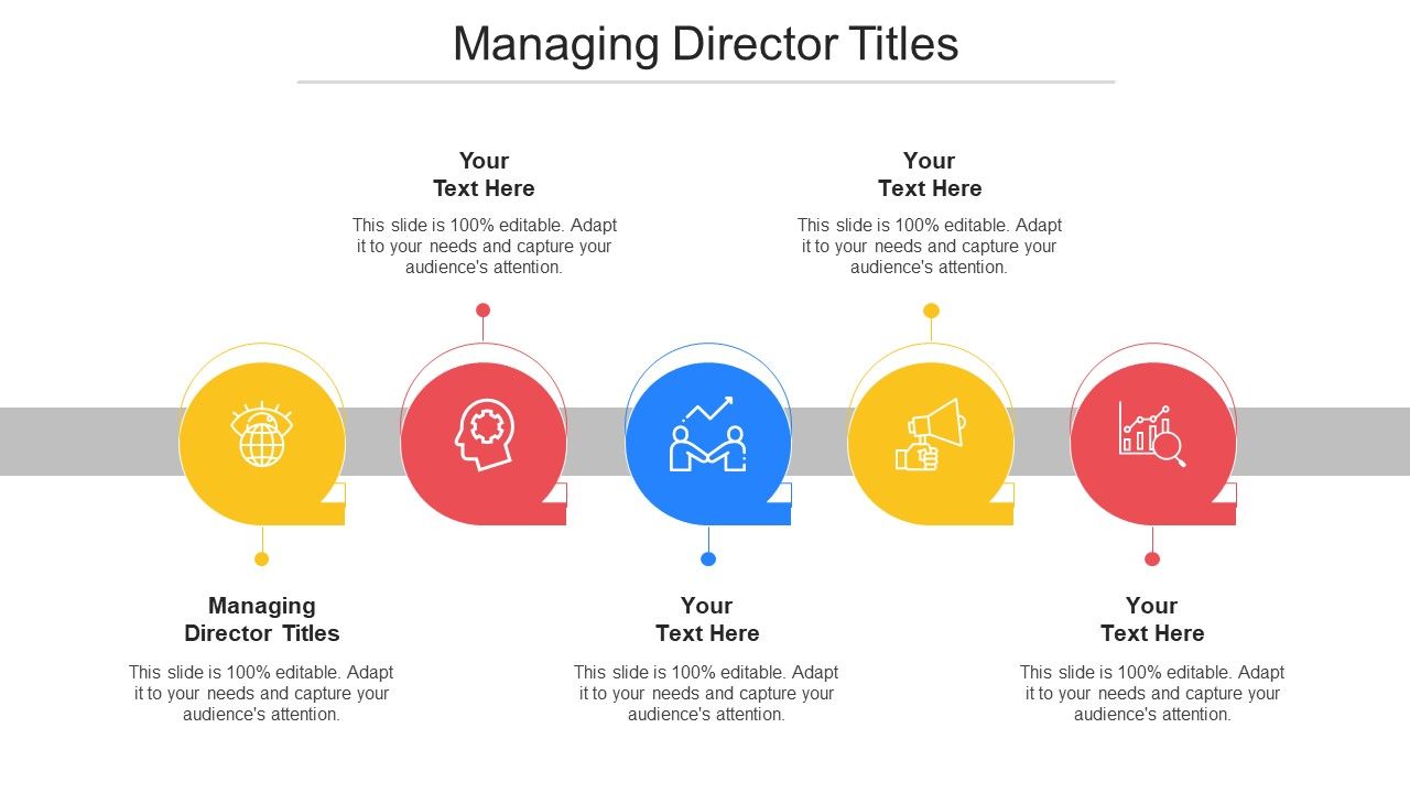 Managing Director Titles Ppt Powerpoint Presentation File Graphics Design Cpb