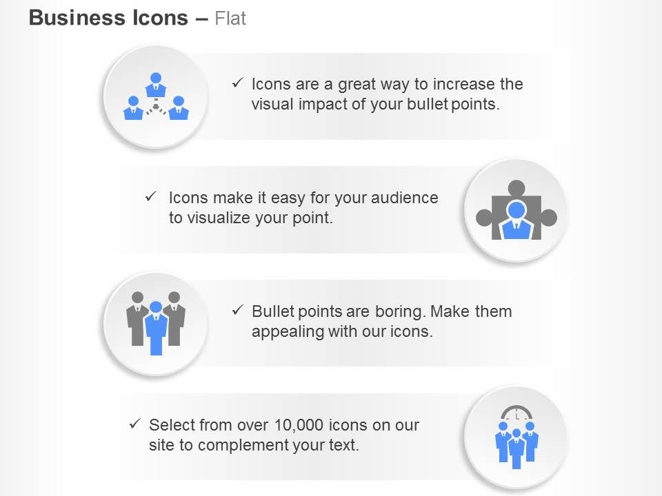 Organizational chart business team time management ppt icons graphics