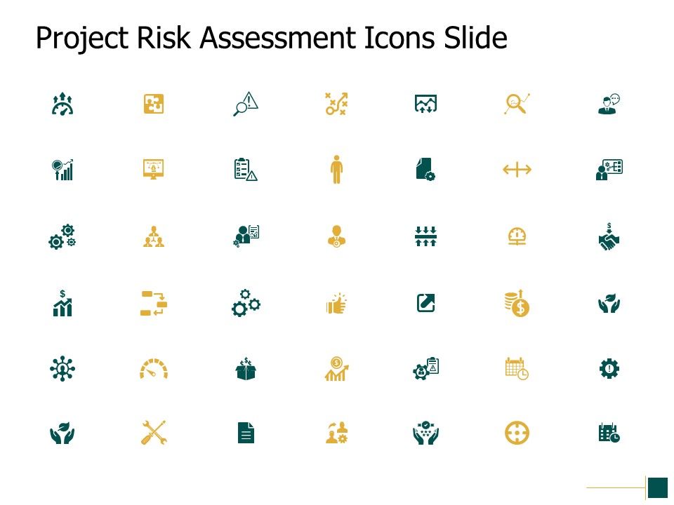 Project risk assessment icons slide data analysis ppt powerpoint presentation slides