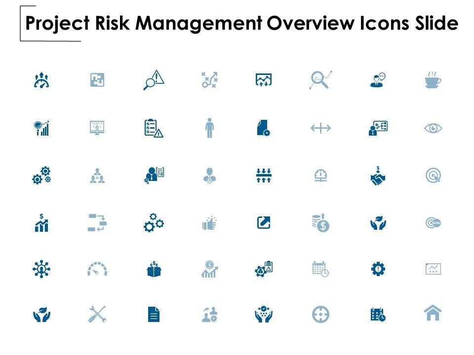 Project risk management overview icons slide growth threat ppt powerpoint presentation show