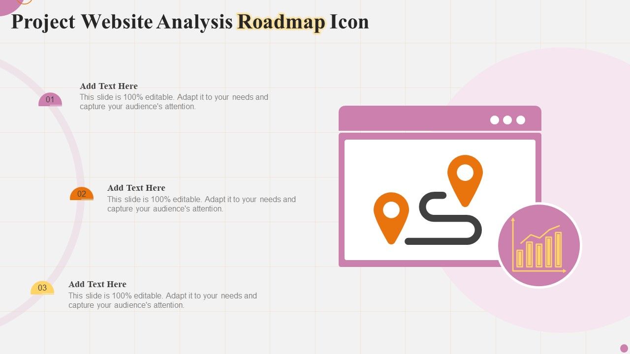 Project Website Analysis Roadmap Icon