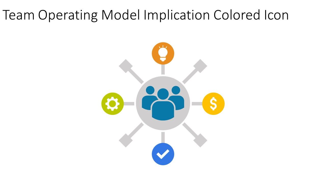 Team Operating Model Implication Colored Icon In Powerpoint Pptx Png And Editable Eps Format