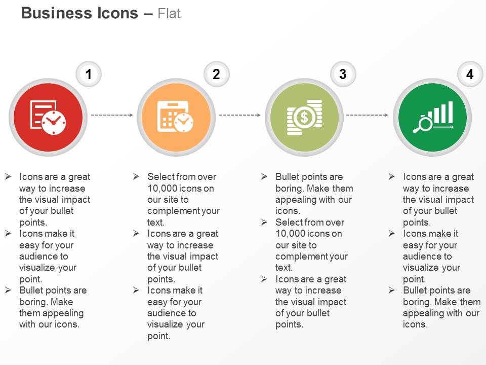 Time bound report financial analysis bar graph ppt icons graphics