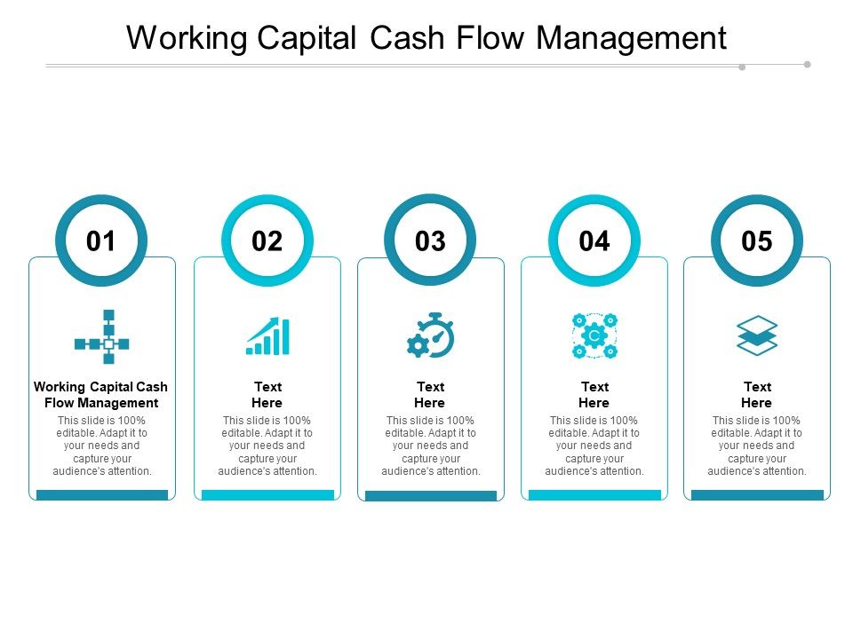 Working capital cash flow management ppt powerpoint presentation icon tips cpb
