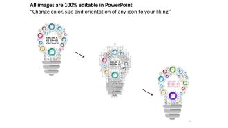0914 business plan idea concept bulb icons gears graphic slide powerpoint template