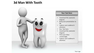 1013 3d man with tooth ppt graphics icons powerpoint