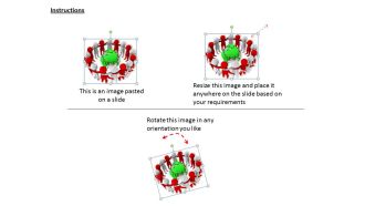 1113 3d image of global team ppt graphics icons powerpoint