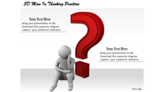 1113 3d man in thinking position ppt graphics icons powerpoint