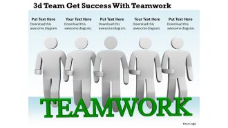 1113 3d team get success with teamwork ppt graphics icons powerpoint