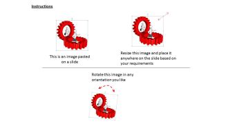 1813 3d people running on gears ppt graphics icons powerpoint