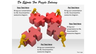 2413 do efforts for puzzle solving ppt graphics icons powerpoint