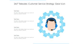 247 telesales customer service strategy gear icon