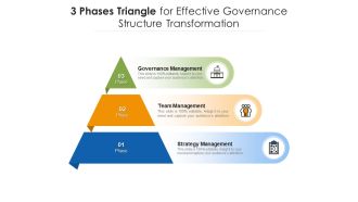 3 phases triangle for effective governance structure transformation