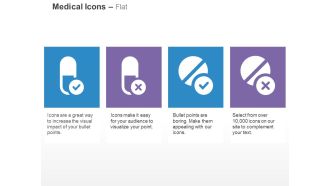 Allowed and not allowed capsules and tablets ppt icons graphics