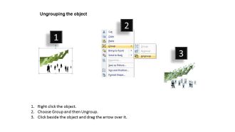 Am business team success arrow and icons flat powerpoint design