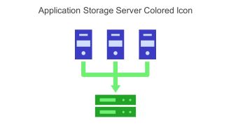 Application Storage Server Colored Icon In Powerpoint Pptx Png And Editable Eps Format