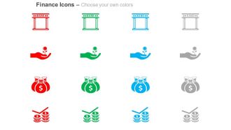 Banking money growth ecommerce ppt icons graphics