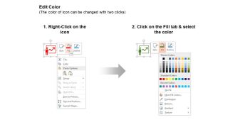 Bar graph data communication team hierarchy ppt icons graphics