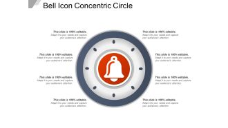 Bell icon concentric circle