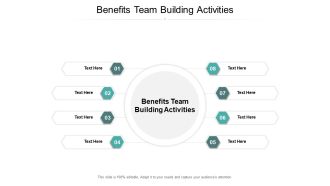 Benefits team building activities ppt powerpoint presentation icon example cpb