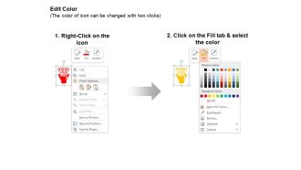 Binary code funnel virus detection code search integrated circuit ppt icons graphics