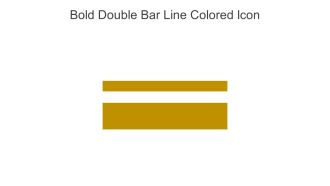 Bold Double Bar Line Colored Icon In Powerpoint Pptx Png And Editable Eps Format
