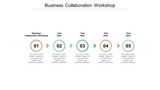Business collaboration workshop ppt powerpoint presentation icon infographic template cpb