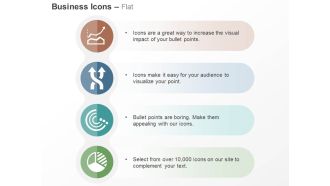 Business growth chart process arrows pie chart ppt icons graphics