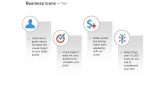 Business man time management dollar sign success ppt icons graphics