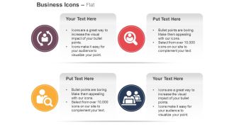 Business process flow search customer care ppt icons graphics