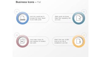 Business report checklist game cards safe report ppt icons graphics