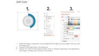 Business targets and goals with icons powerpoint slides