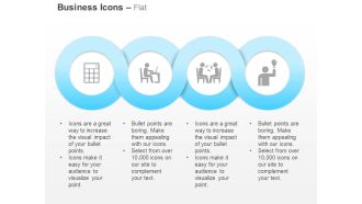 Calculation working men discussion innovative mind ppt icons graphic