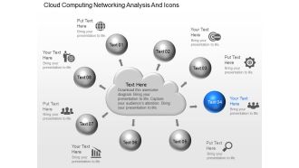 Ce cloud computing networking analysis and icons powerpoint template