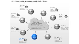 Ce cloud computing networking analysis and icons powerpoint template