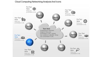 Ce cloud computing networking analysis and icons powerpoint template