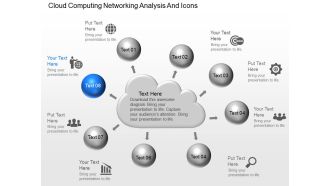 Ce cloud computing networking analysis and icons powerpoint template