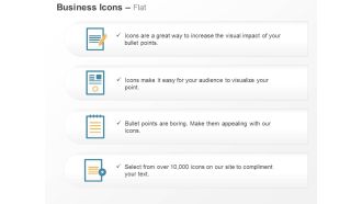 Checklist article report document ppt icons graphics