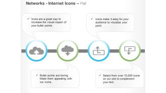 Cloud data upload download process flow ppt icons graphics