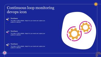 Continuous Loop Monitoring DEVOPS Icon